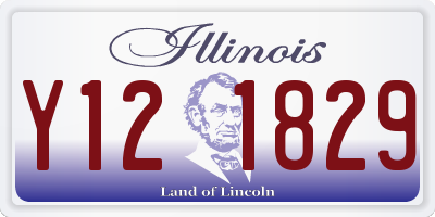 IL license plate Y121829