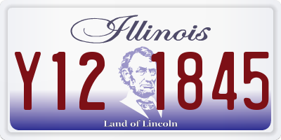 IL license plate Y121845