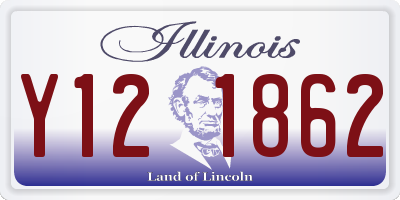 IL license plate Y121862