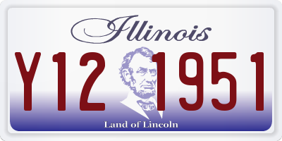 IL license plate Y121951