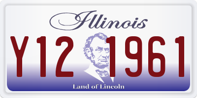 IL license plate Y121961