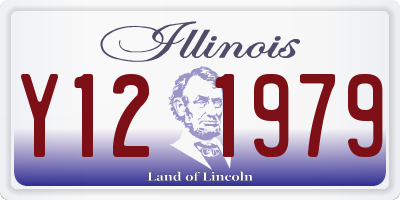 IL license plate Y121979