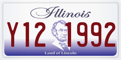 IL license plate Y121992
