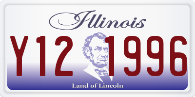 IL license plate Y121996