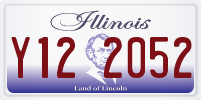 IL license plate Y122052