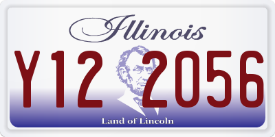 IL license plate Y122056