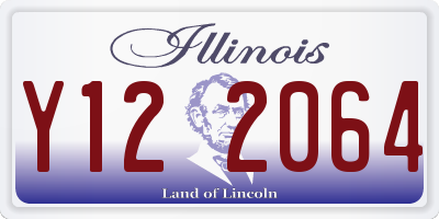 IL license plate Y122064