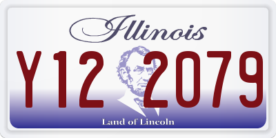 IL license plate Y122079
