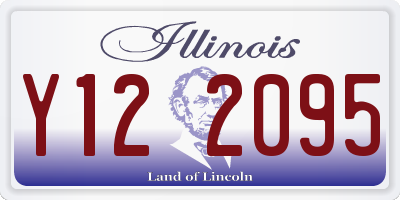 IL license plate Y122095
