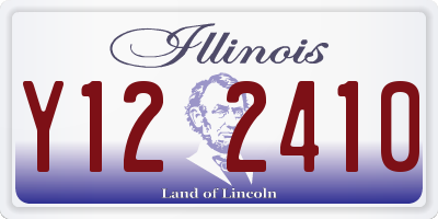 IL license plate Y122410