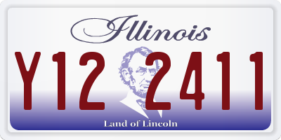 IL license plate Y122411