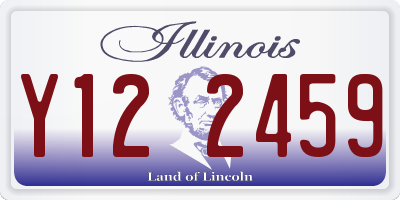 IL license plate Y122459