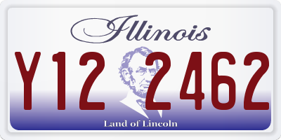 IL license plate Y122462