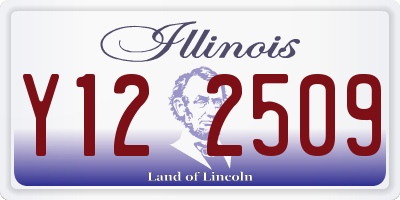 IL license plate Y122509