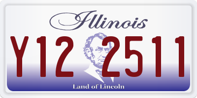 IL license plate Y122511