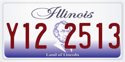 IL license plate Y122513