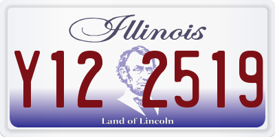 IL license plate Y122519