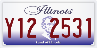 IL license plate Y122531