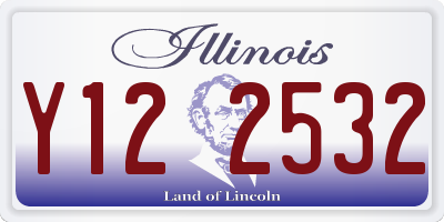 IL license plate Y122532