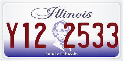 IL license plate Y122533