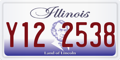 IL license plate Y122538