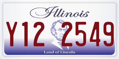 IL license plate Y122549