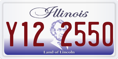 IL license plate Y122550