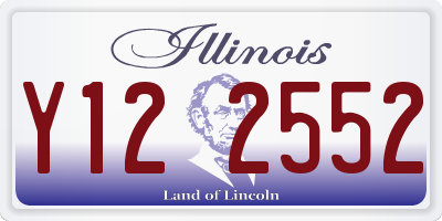 IL license plate Y122552