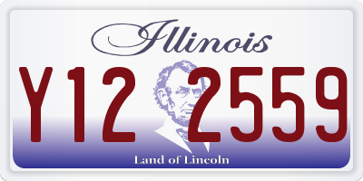 IL license plate Y122559