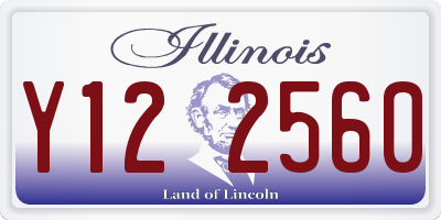 IL license plate Y122560