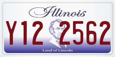 IL license plate Y122562