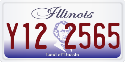 IL license plate Y122565