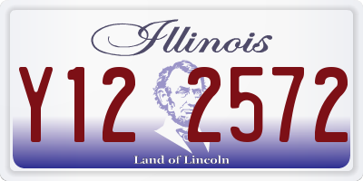 IL license plate Y122572