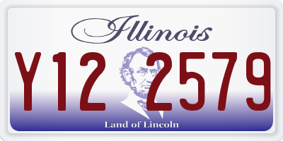 IL license plate Y122579