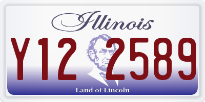IL license plate Y122589