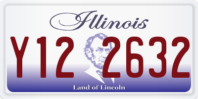 IL license plate Y122632