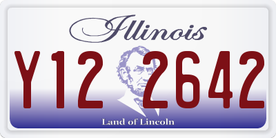 IL license plate Y122642