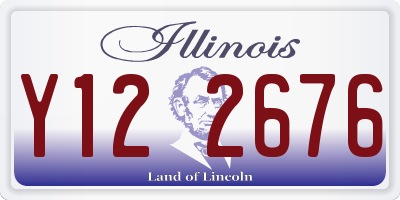 IL license plate Y122676