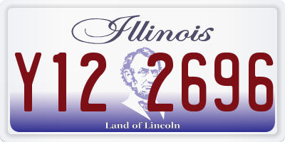 IL license plate Y122696