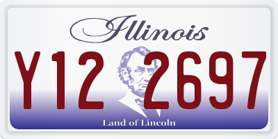 IL license plate Y122697