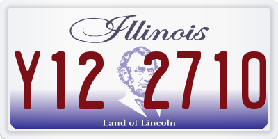 IL license plate Y122710
