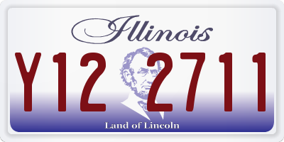 IL license plate Y122711