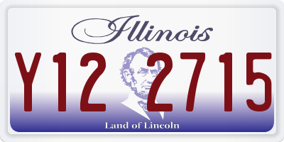 IL license plate Y122715