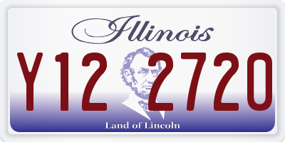 IL license plate Y122720