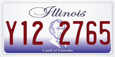 IL license plate Y122765