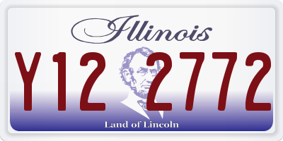 IL license plate Y122772