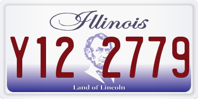 IL license plate Y122779