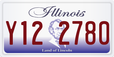 IL license plate Y122780