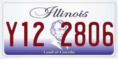 IL license plate Y122806