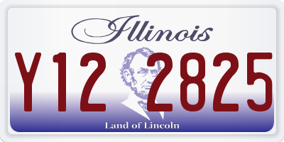 IL license plate Y122825